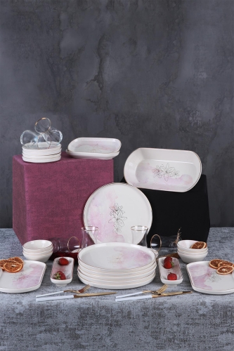 Adore 6 People 31 Pieces Breakfast Set - 6