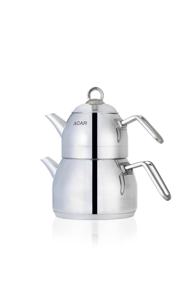 Alexi Steel Teapot Set - 4