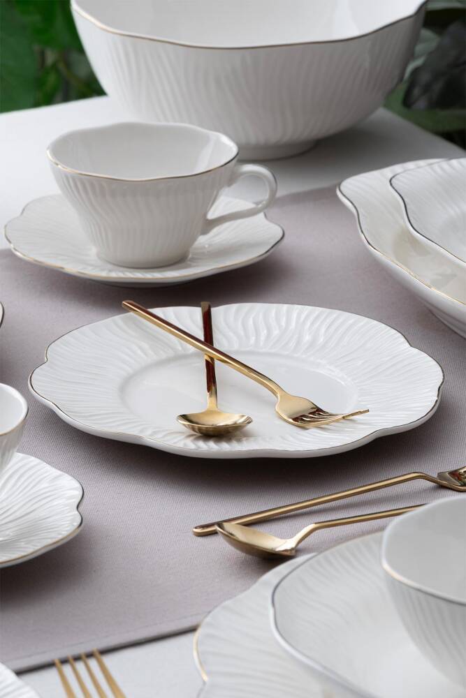 Alina Gold 39 Piece Dinner Set For 6 People - 3