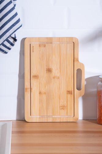 Bamboo Cutting Board - 28 cm - 1