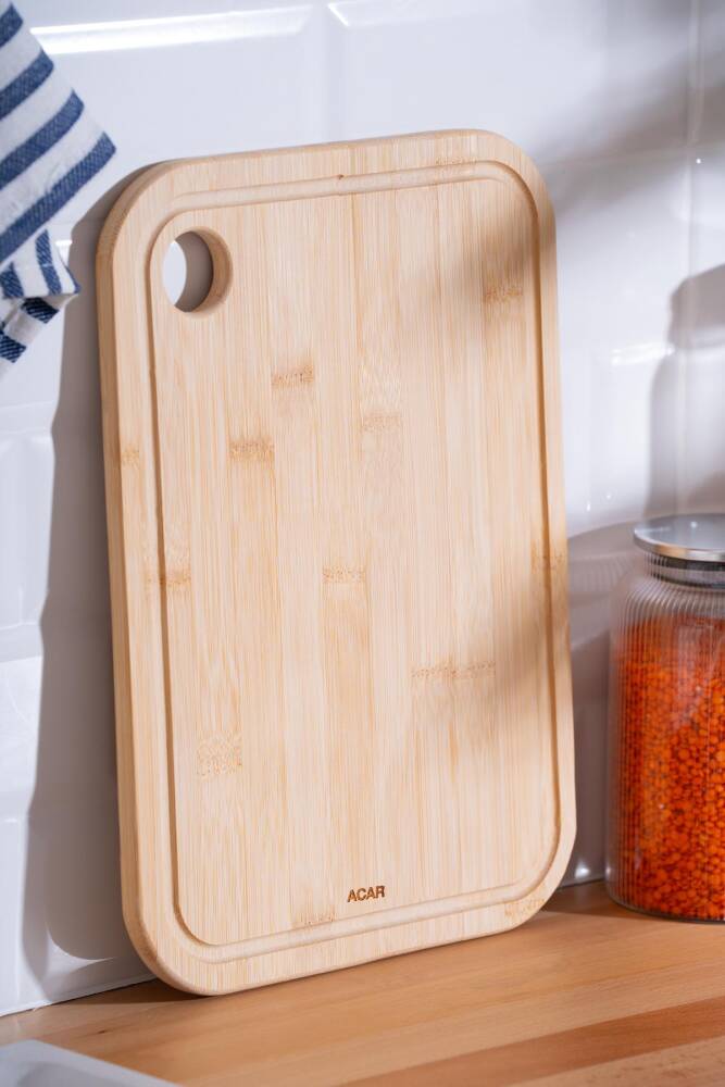 Bamboo Cutting Board - 34 cm - 1