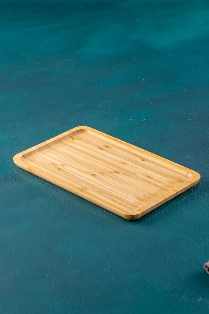 Bamboo Presentation Plate - 24 Cm - 1