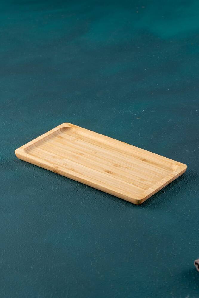 Bamboo Presentation Plate - 25 Cm - 1