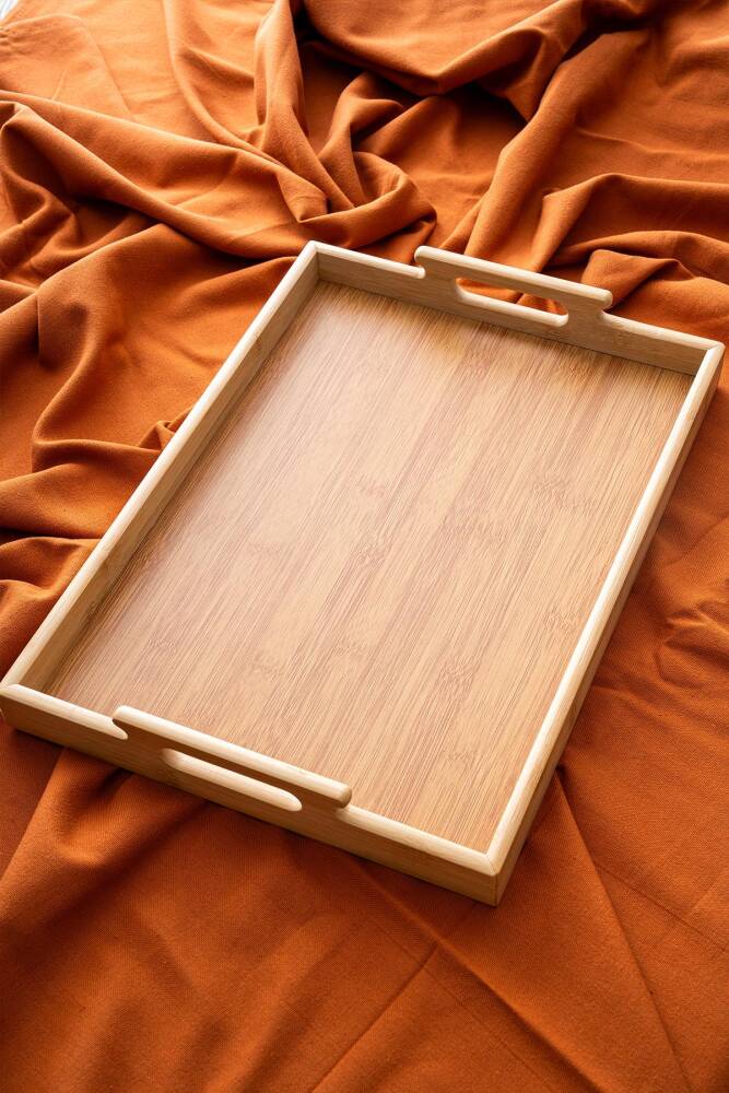 Bamboo Presentation Tray - 40 cm - 1