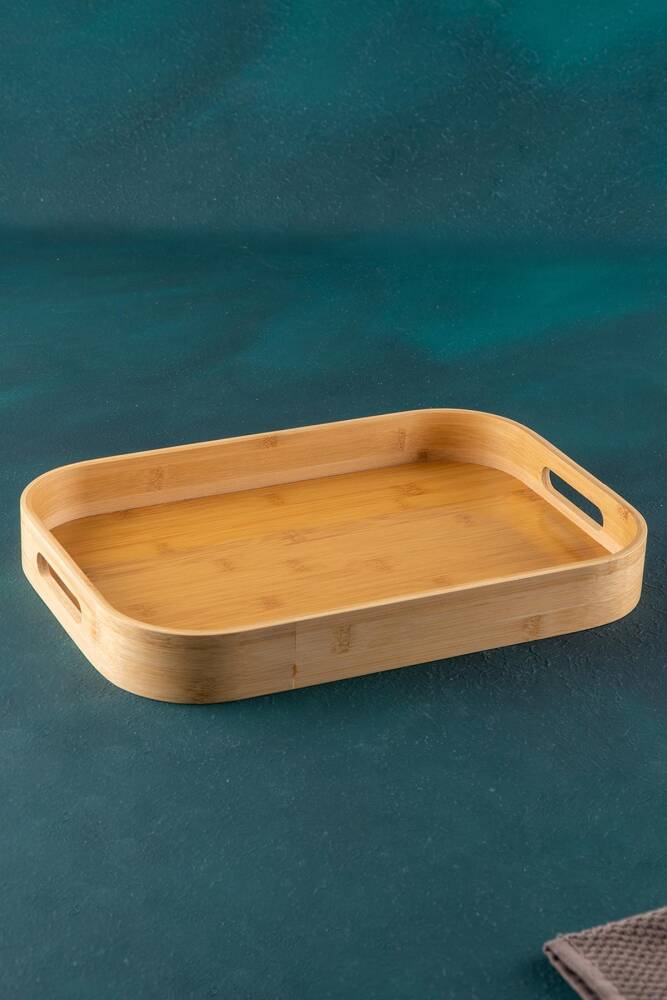 Bamboo Presentation Tray - 46 Cm - 1