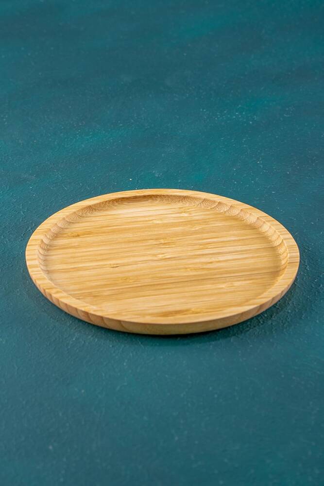 Bamboo Round Plate - 20 Cm - 1