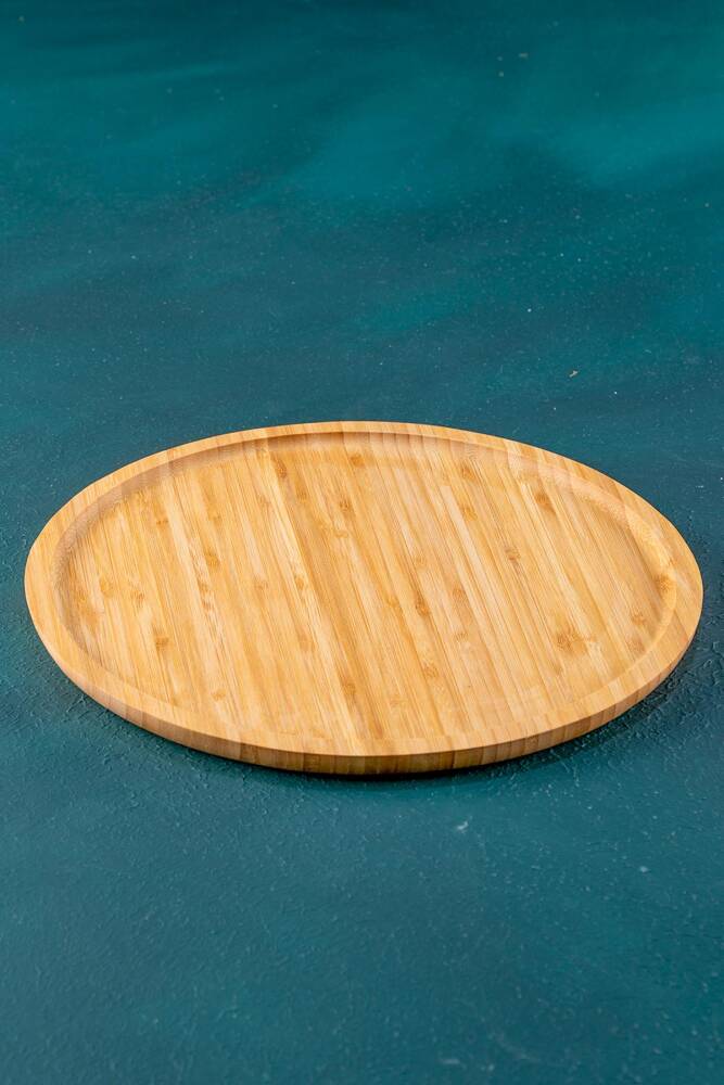 Bamboo Round Plate - 30 Cm - 1