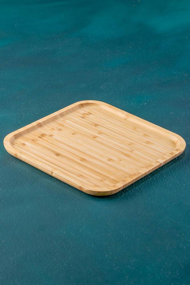 Bamboo Square Plate - 30 Cm - 1