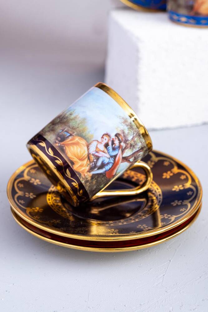 Baroque Coffee Cup Of 6 People - 2