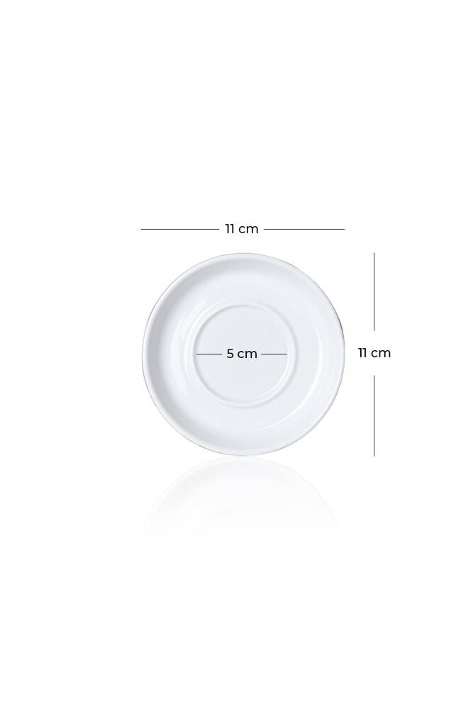 Bianco Perla 6 Li Tea Plate - 11 Cm - 3