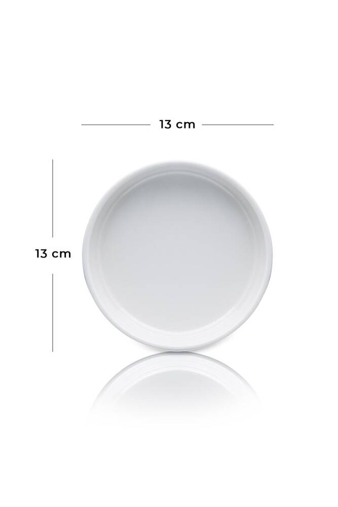 Bianco Perla Round Appetizer Plate - 13 Cm - 3