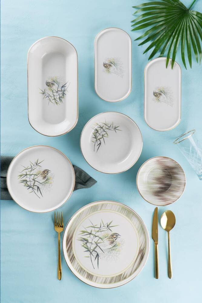 Botany 27 Piece Dinner Set For 6 People - 1