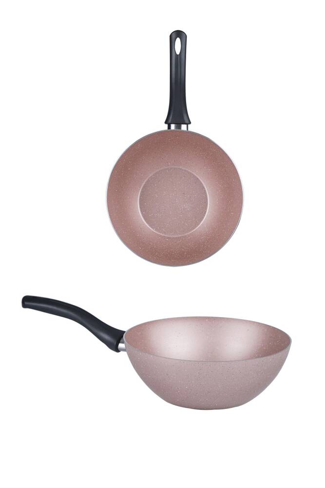 Damla 2 Li Wok Pan Set - 3