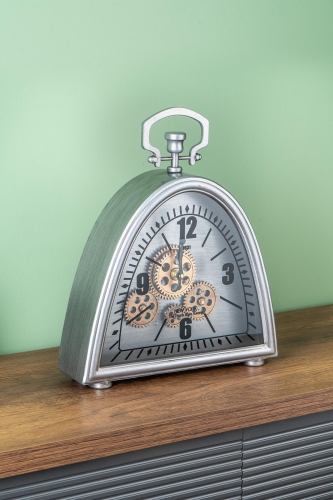 Decorative Wheel Table Clock - 35 Cm - 3