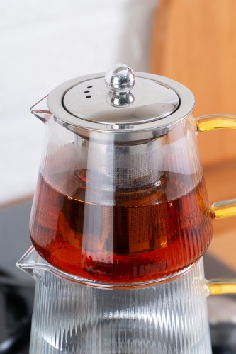 Elisa Borosilicate Glass Teapot - 2