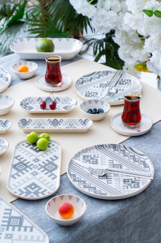 Ethnic 6 People 31 Pieces Breakfast Set - 1