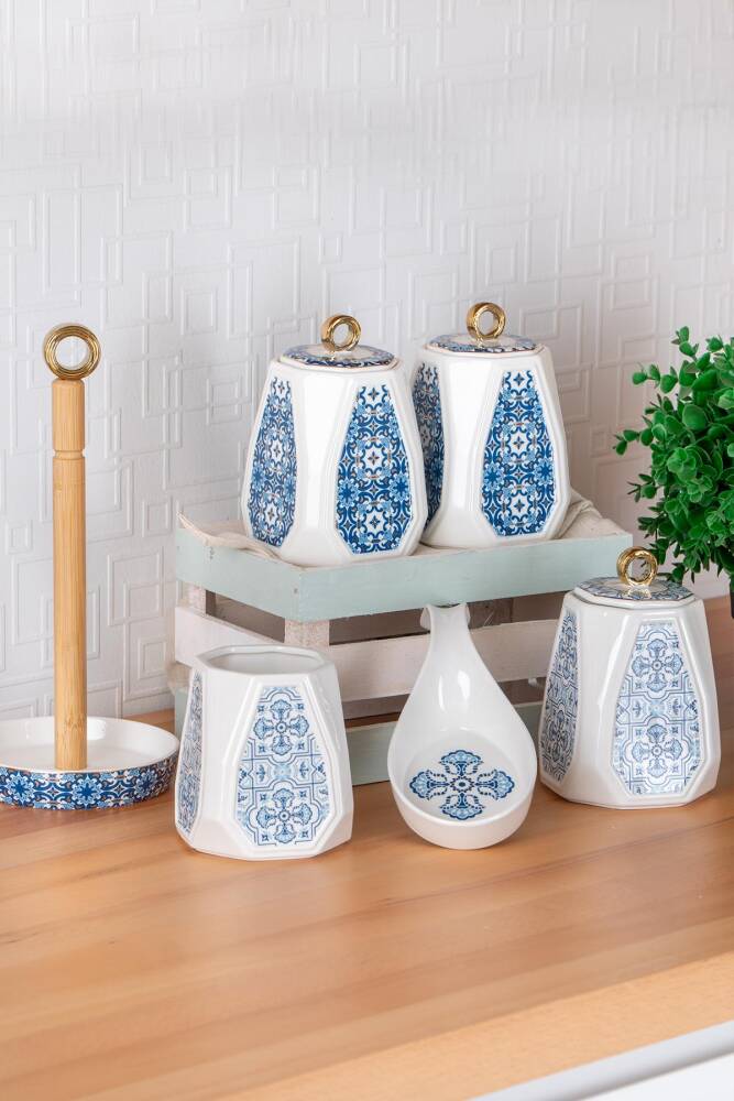 Ethnic 6 Piece Kitchen Set - 1