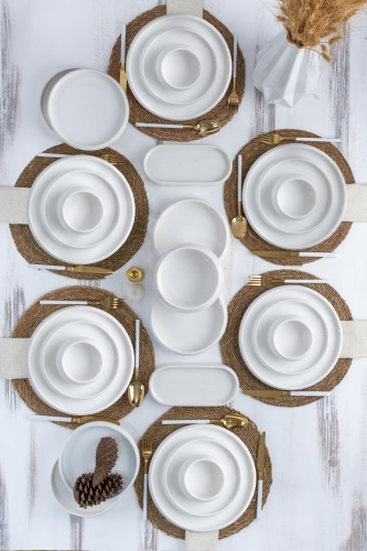 Full Moon 27 Piece Dinner Set For 6 People - 4