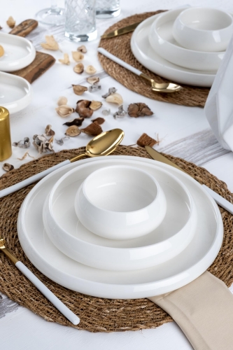 Full Moon 27 Piece Dinner Set For 6 People - 2