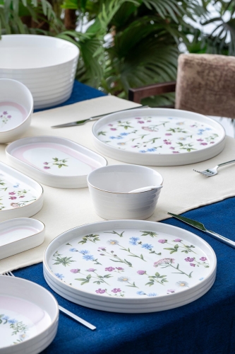 Gemma 45 Piece Breakfast & Dinner Set For 6 People - 2