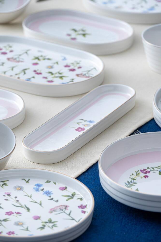 Gemma 45 Piece Breakfast & Dinner Set For 6 People - 4