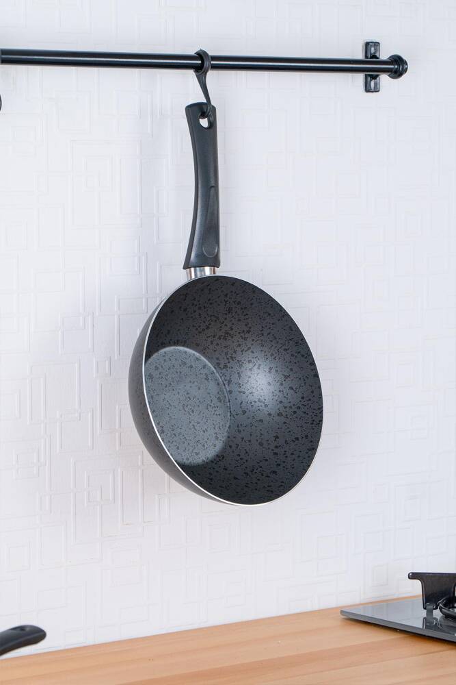 Glory Gray Wok Pan - 24 Cm - 3