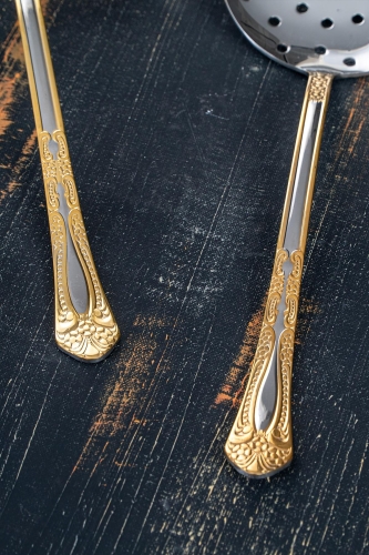 Haven 5 Piece Gold Serving Set - 2