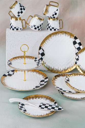 Interion Twoce 16 Piece Cake Presentation Set - 2