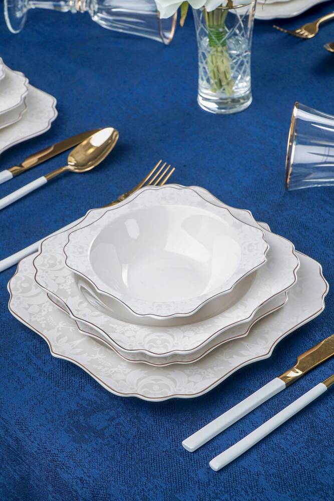 Jasper 24 Piece Dinner Set For 6 People - 1