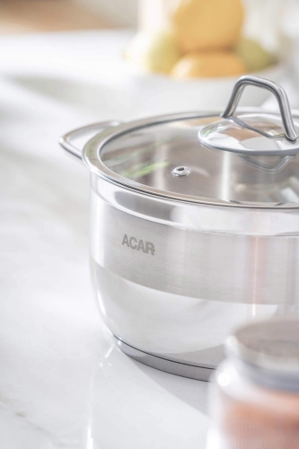 Karat Steel Deep Pot - 20 Cm - 3