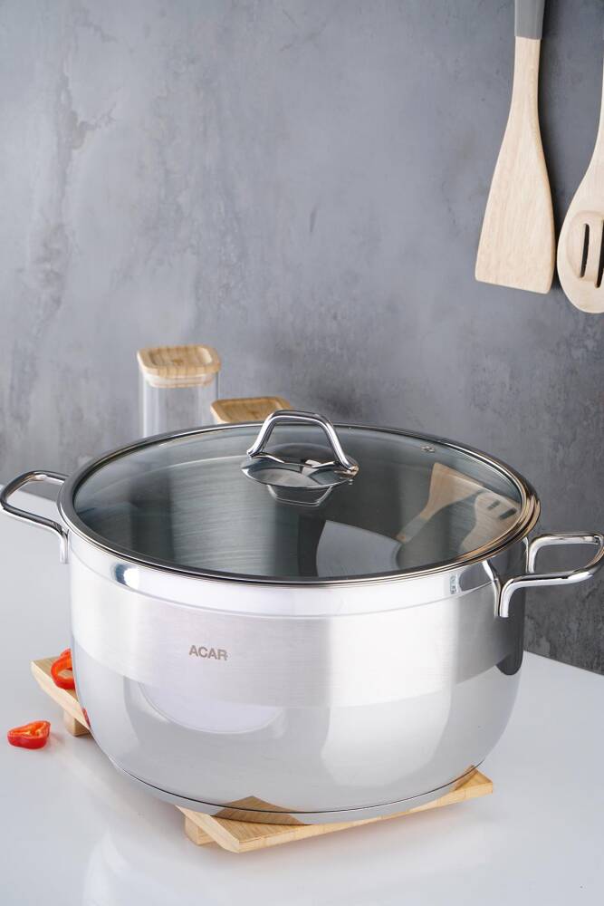 Karat Steel Deep Pot - 30 Cm - 1