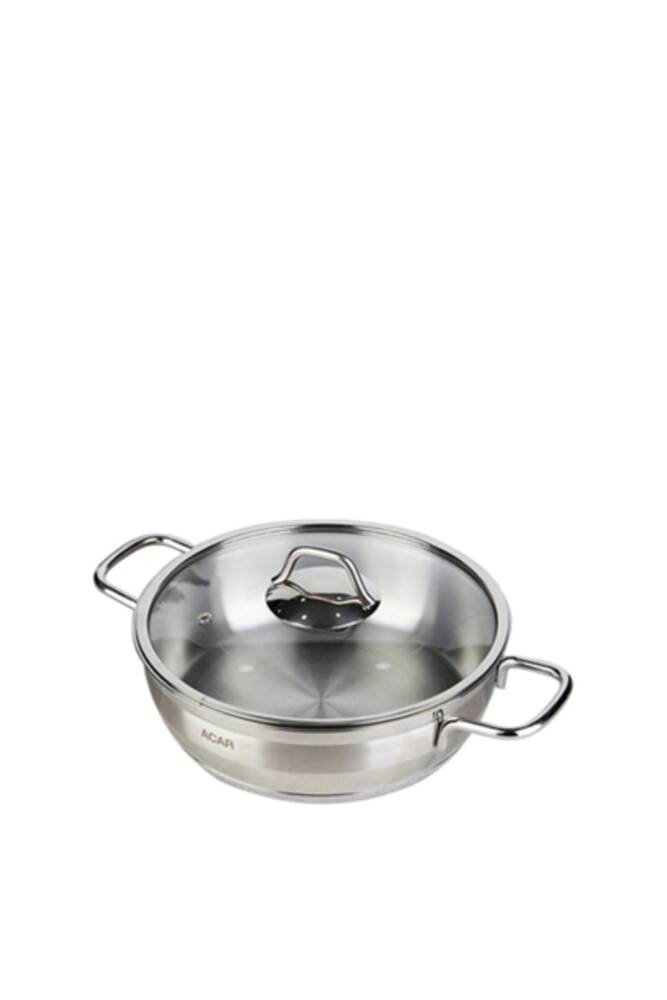 Karat Steel Flattened Pot - 28 Cm - 1