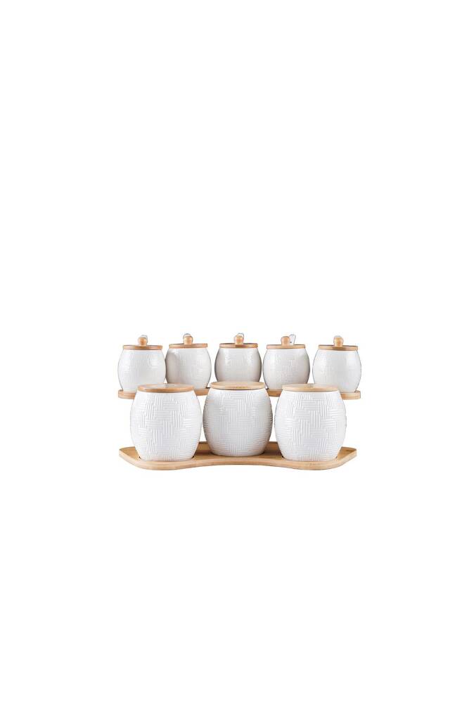 Karina 8 Li Porcelain Spice Set - 2