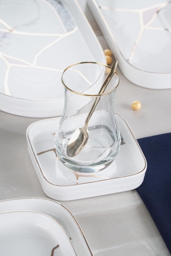 Kintsugi Star 6 Kişilik 25 Parça Brunch Set - 3