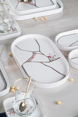 Kintsugi Star 6 Kişilik 25 Parça Brunch Set - 2