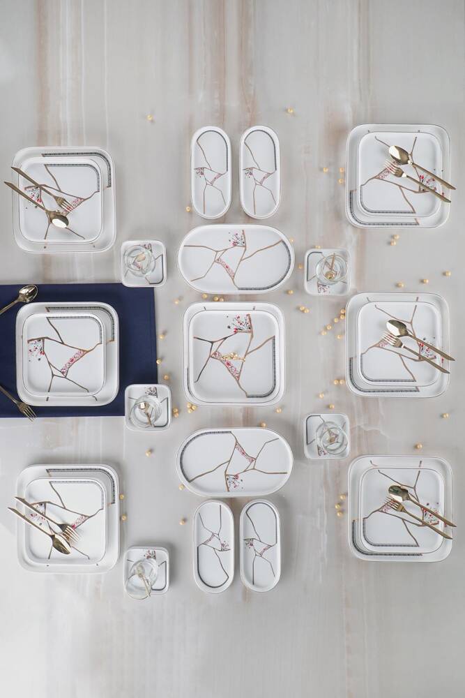 Kintsugi Star 6 Kişilik 25 Parça Brunch Set - 4