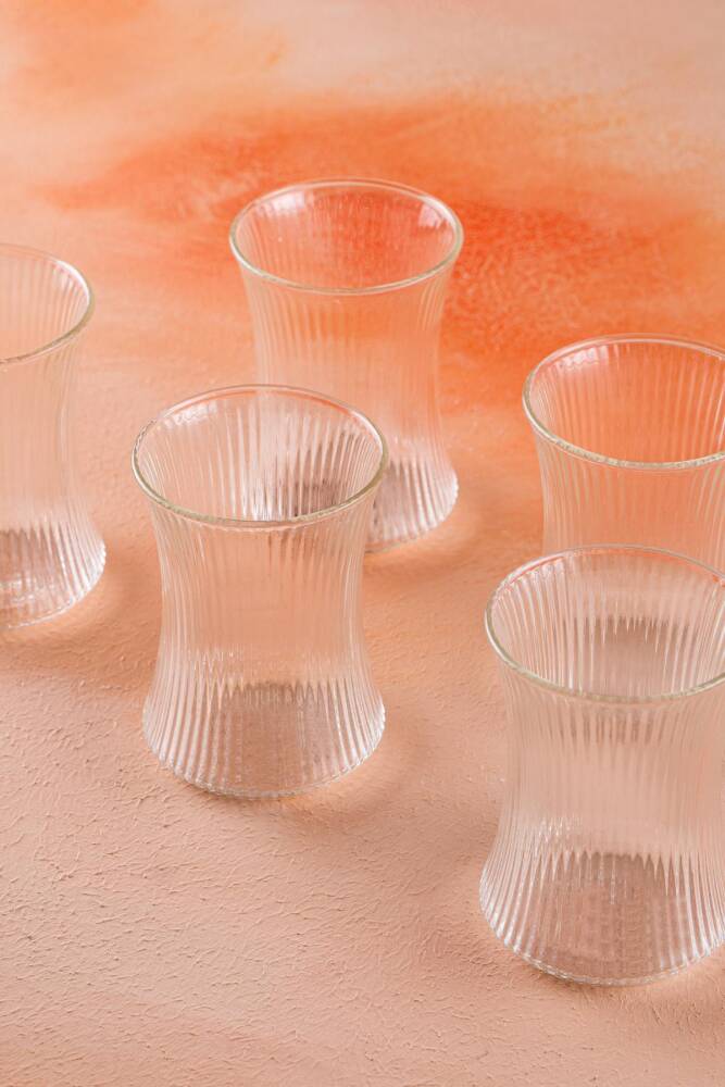 Line 6-Piece Water Glass - 260 Ml - 1