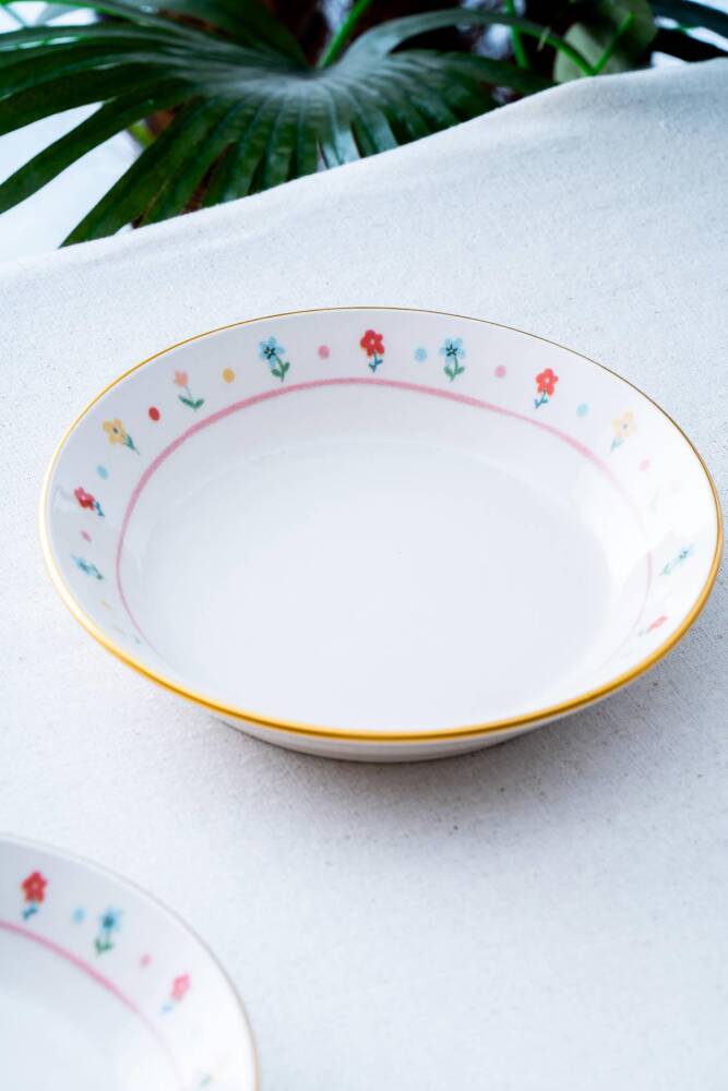 Livaldi 6 Parça Yemek Tabağı - 19 cm - 1