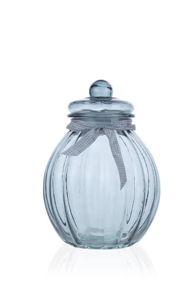 Loa Bombed Glass Jar - Blue - 3.7 Lt - 2