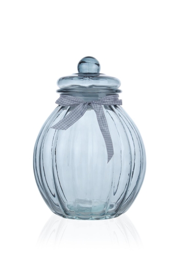 Loa Bombed Glass Jar - Blue - 5,5 Lt - 2