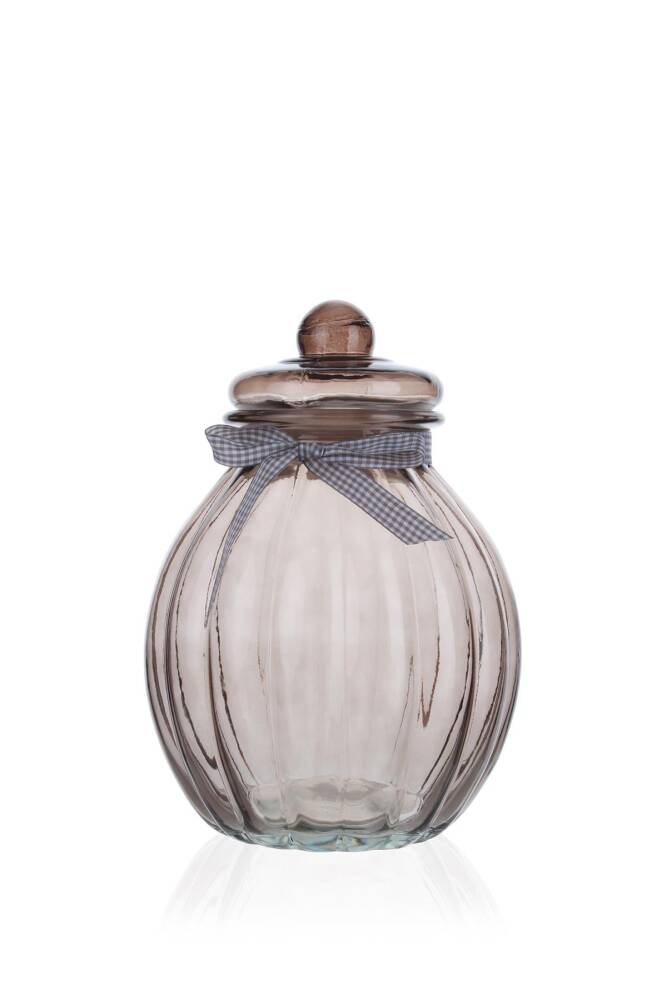 Loa Bombed Glass Jar - Brown - 2,6 Lt - 2