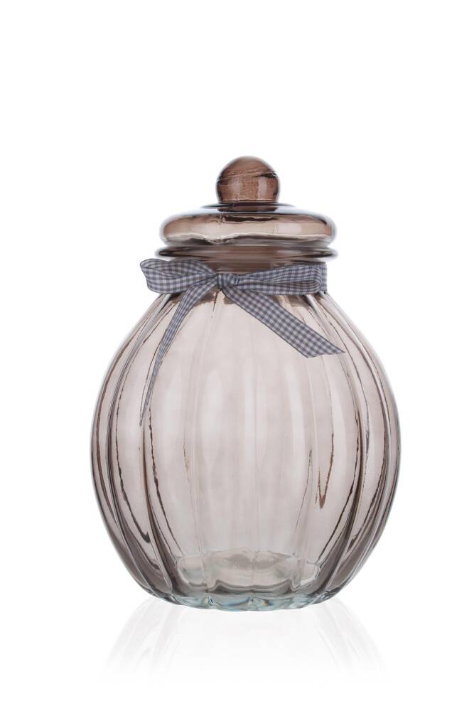 Loa Bombed Glass Jar - Brown - 5,5 Lt - 2