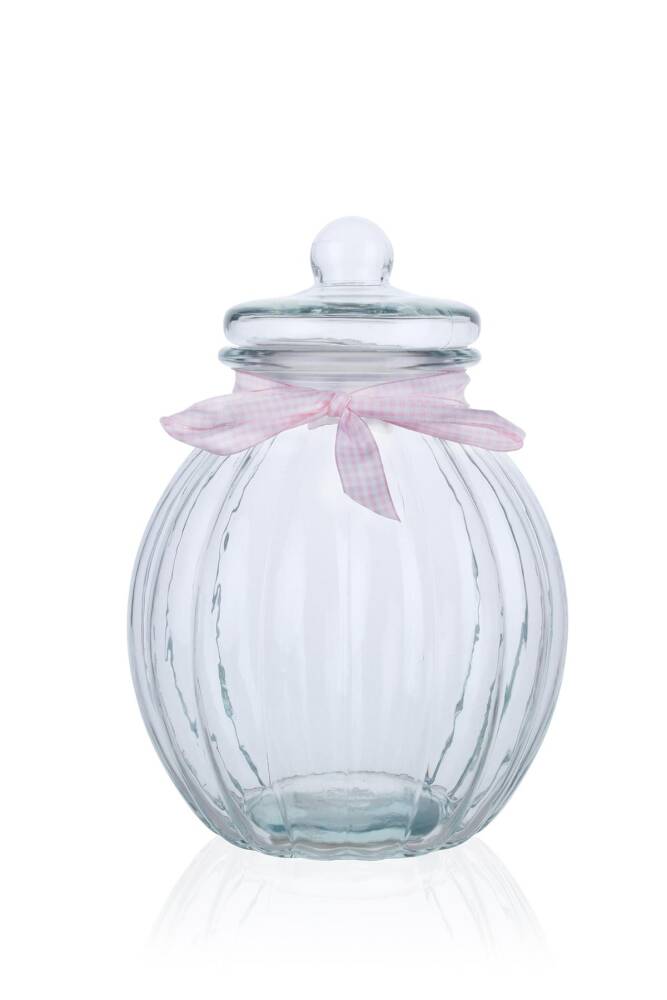 Loa Bombed Glass Jar - Pink - 5,3 Lt - 2