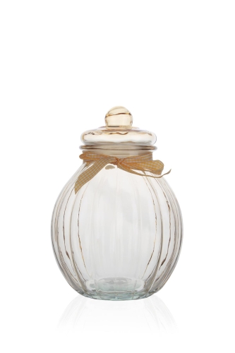 Loa Bombed Glass Jar - Yellow - 2,6 Lt - 2