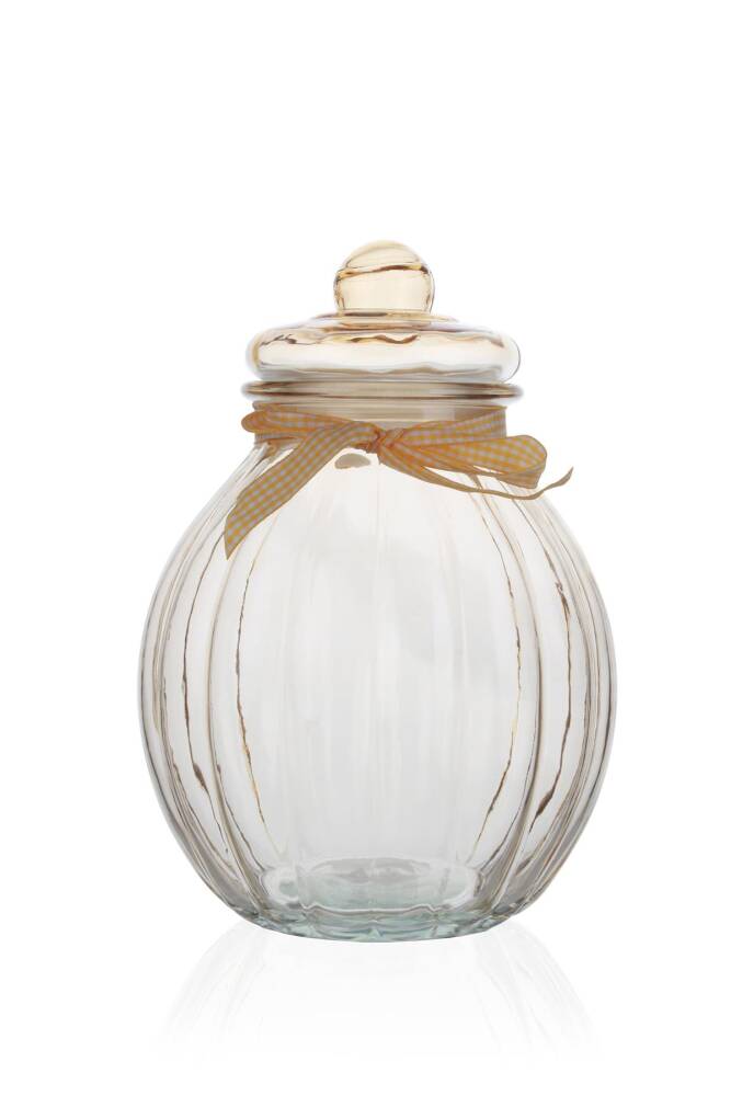 Loa Bombed Glass Jar - Yellow - 5,5 Lt - 2