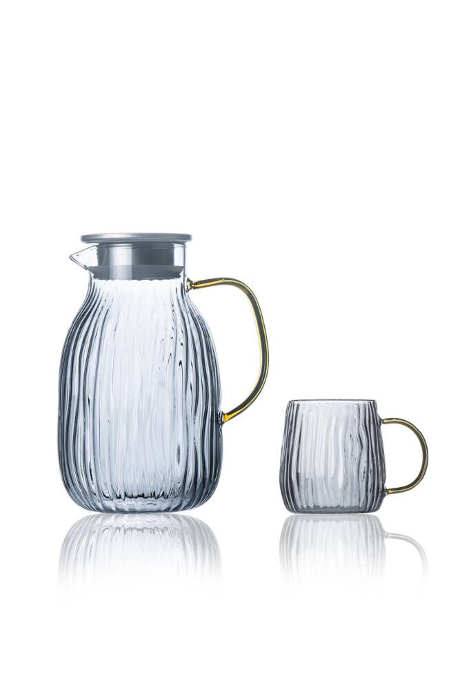 Lueray 5 Piece Glass Jug And Glass Set - 3