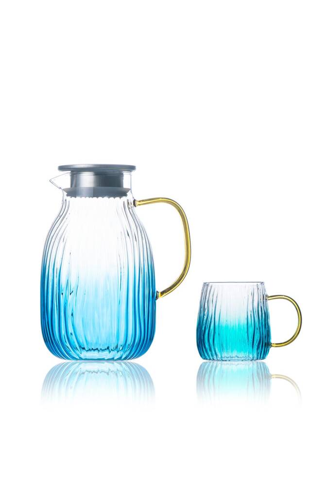 Lueray 5 Piece Glass Jug And Glass Set - 5