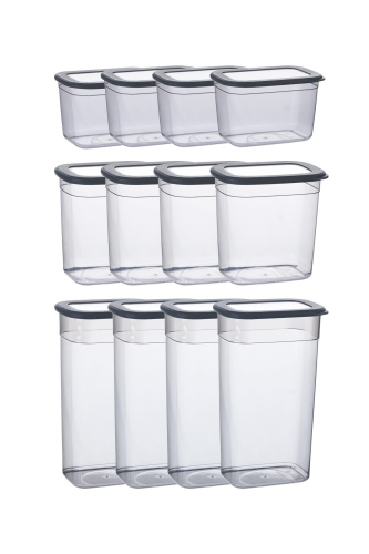 Masterpiece 12 Rectangular Storage Container Set - 3