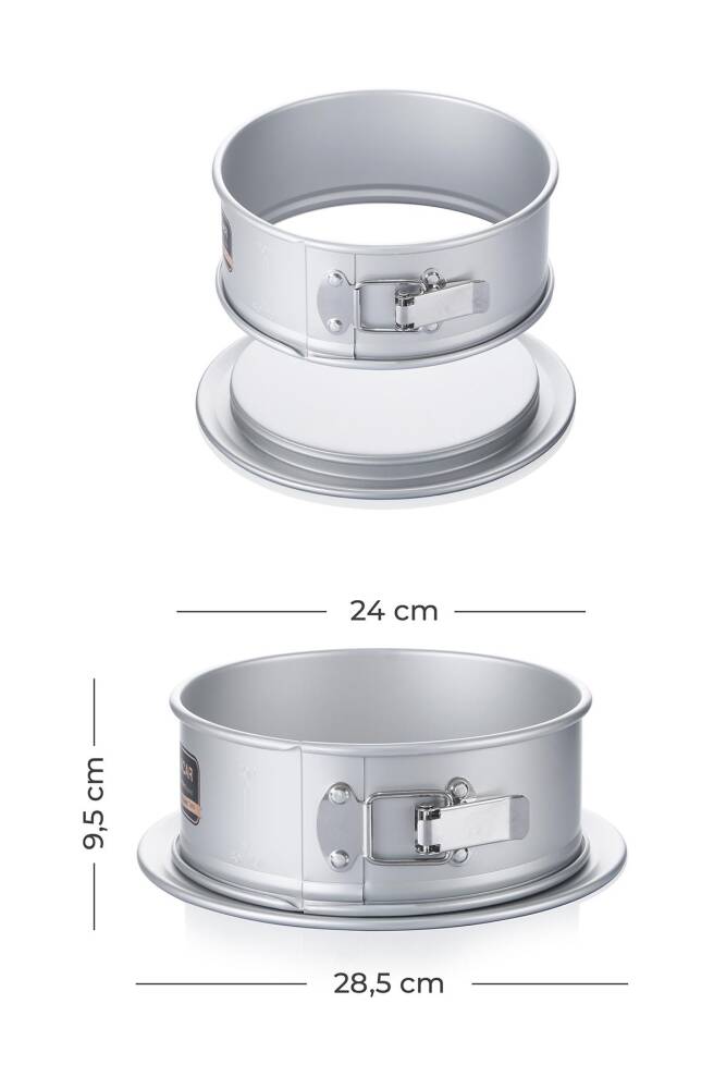 Mate Round Clamp Cake Mold - 28.5 Cm - 5