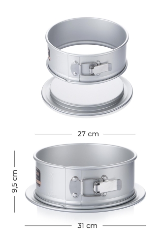 Mate Round Clamp Cake Mold - 31 Cm - 5